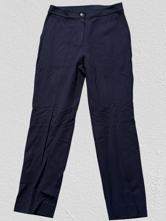 G/FORE Pants - G/FORE Women’s Navy Straight-Leg Trousers 8 Stretch Waist